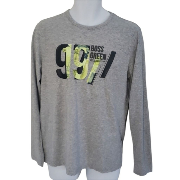 Boss Green Togn 2 Long Sleeved T Shirt - Men's - Picture 1 of 7